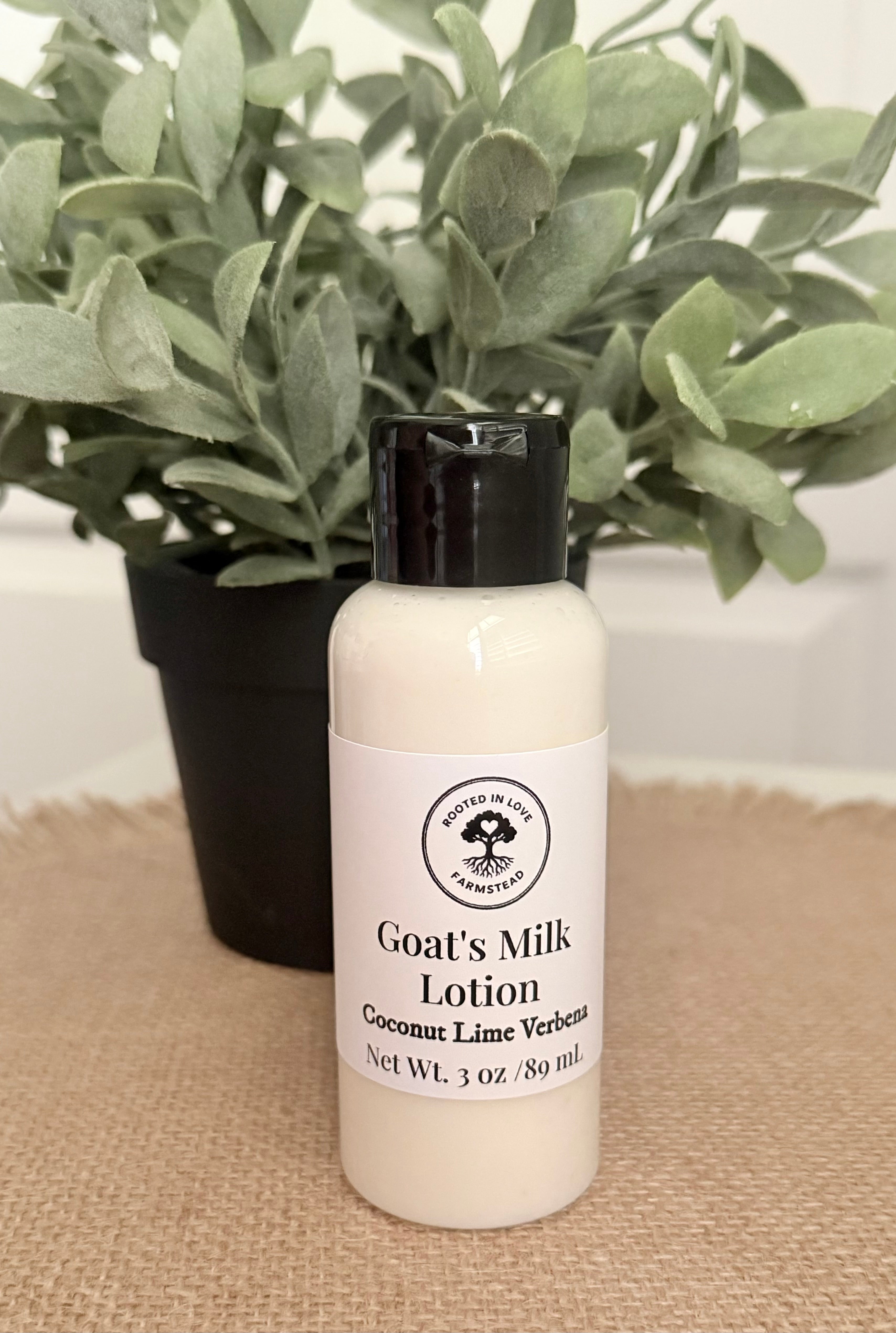 Mini Coconut Lime Verbena Goat Milk Lotion