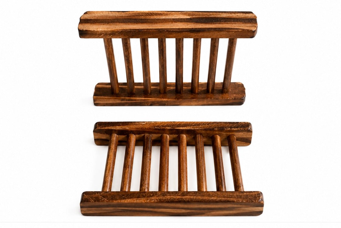 Dark Bamboo Soap Saver Ladder