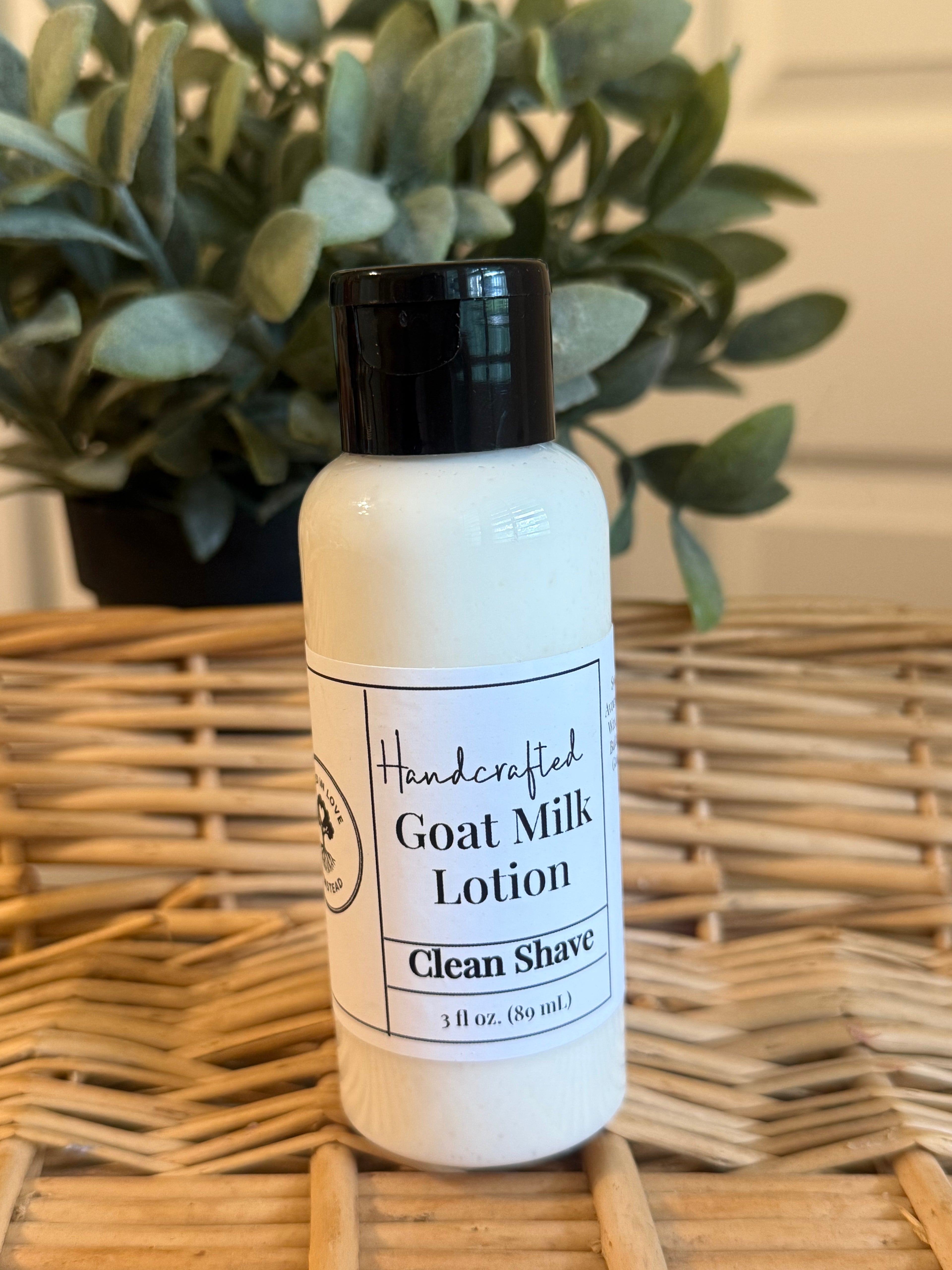 Mini Clean Shave Goat Milk Lotion
