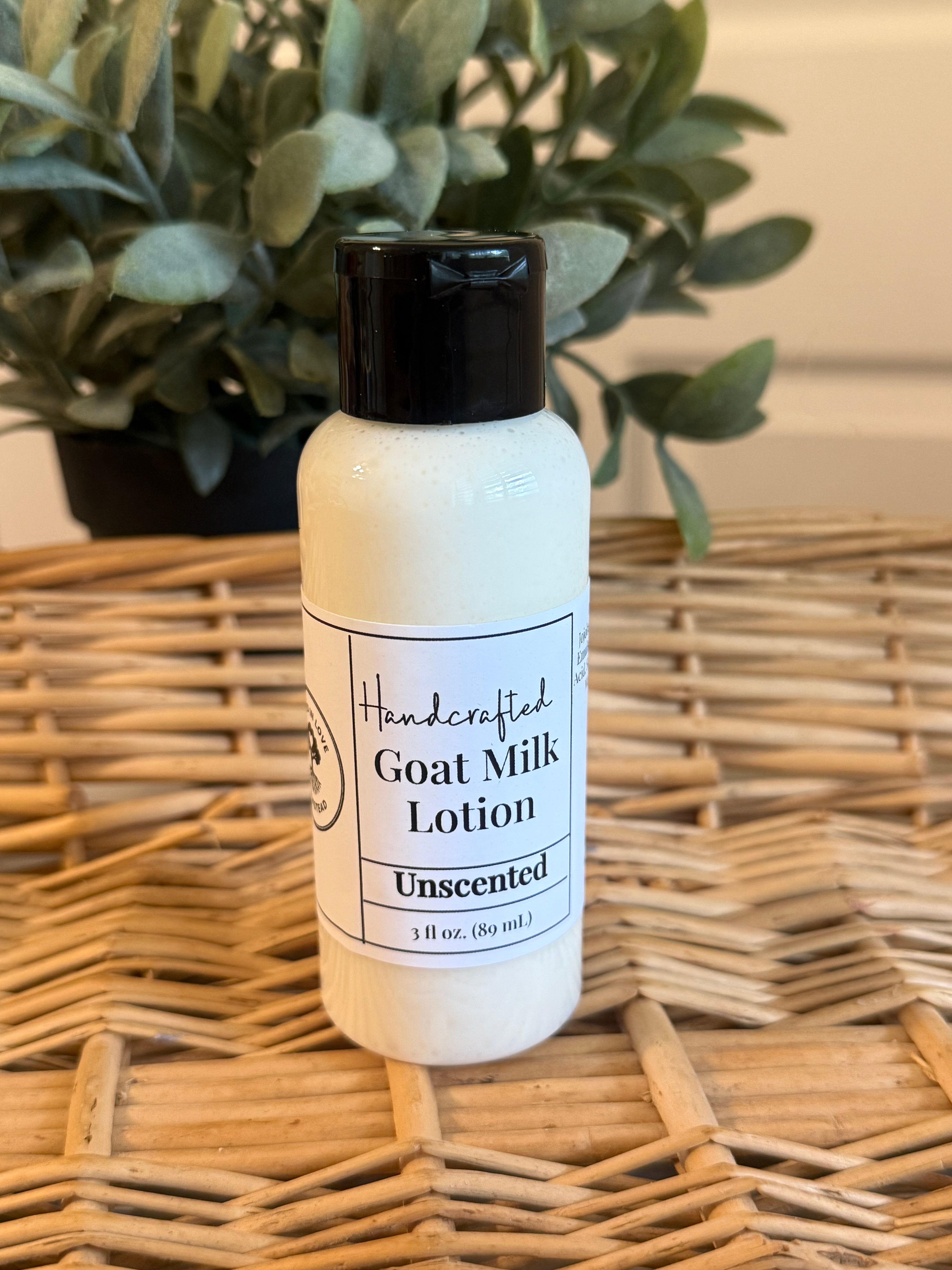 Mini Unscented Goat Milk Lotion