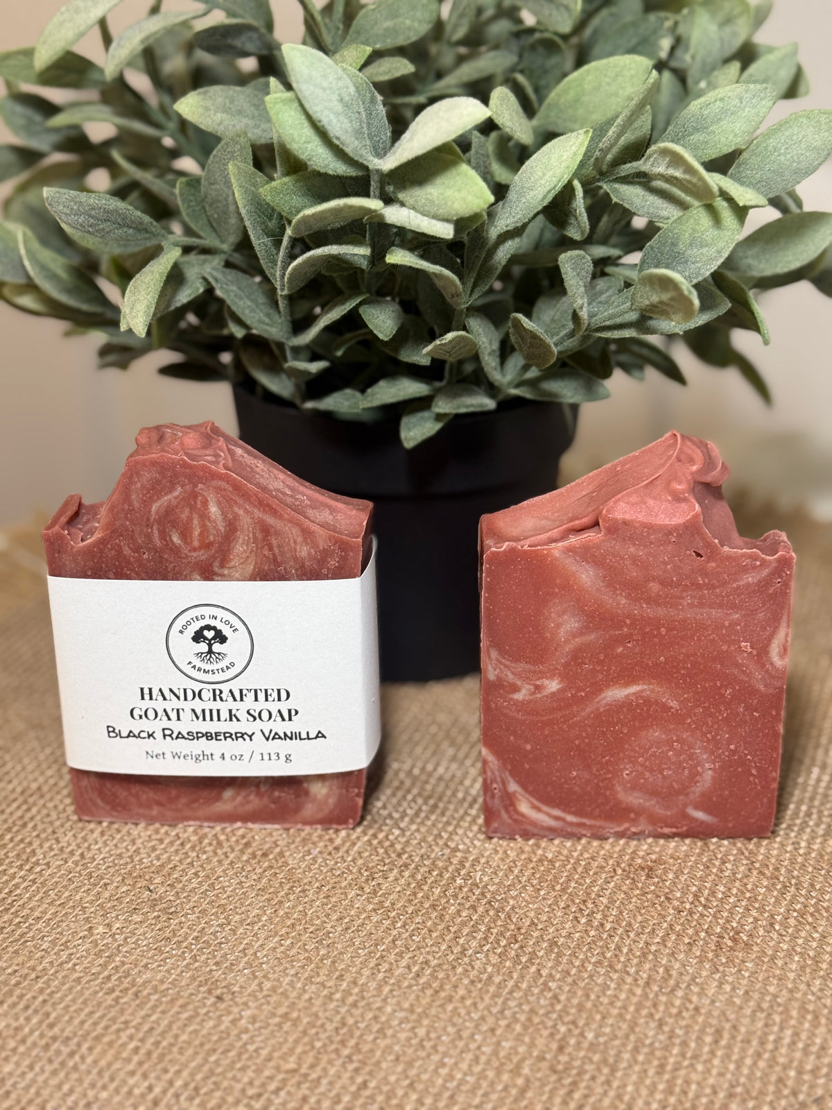 Black Raspberry Vanilla Goat Milk Soap
