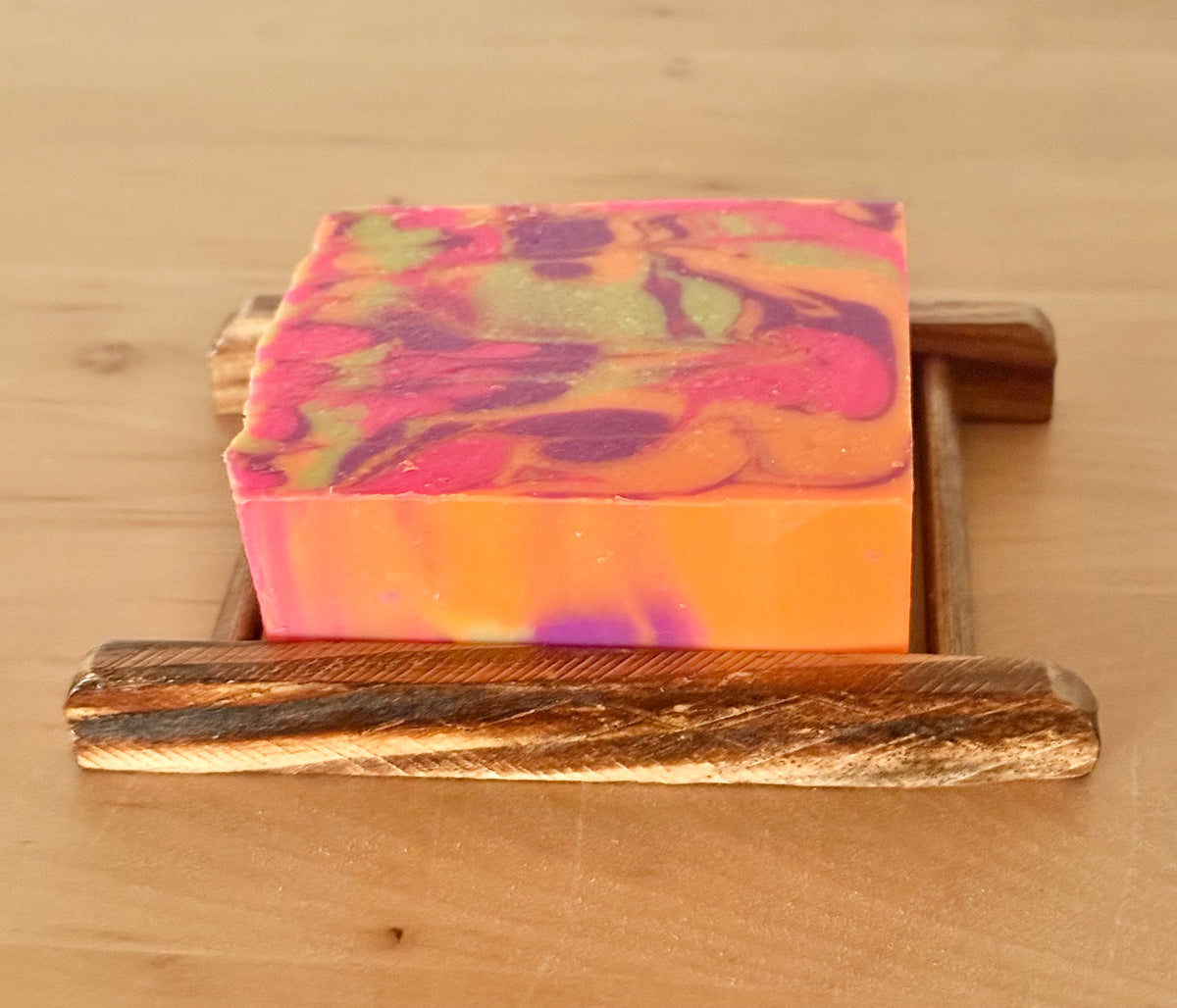 Dark Bamboo Soap Saver Ladder