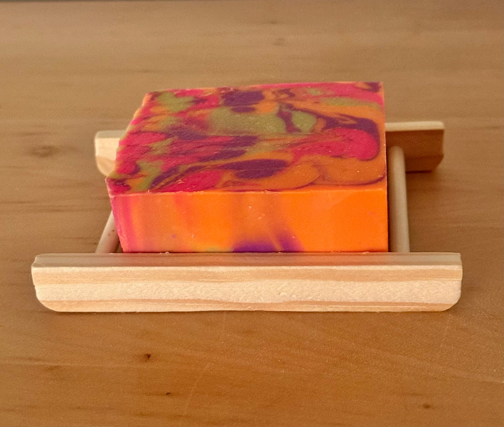 Light Bamboo Soap Saver Ladder