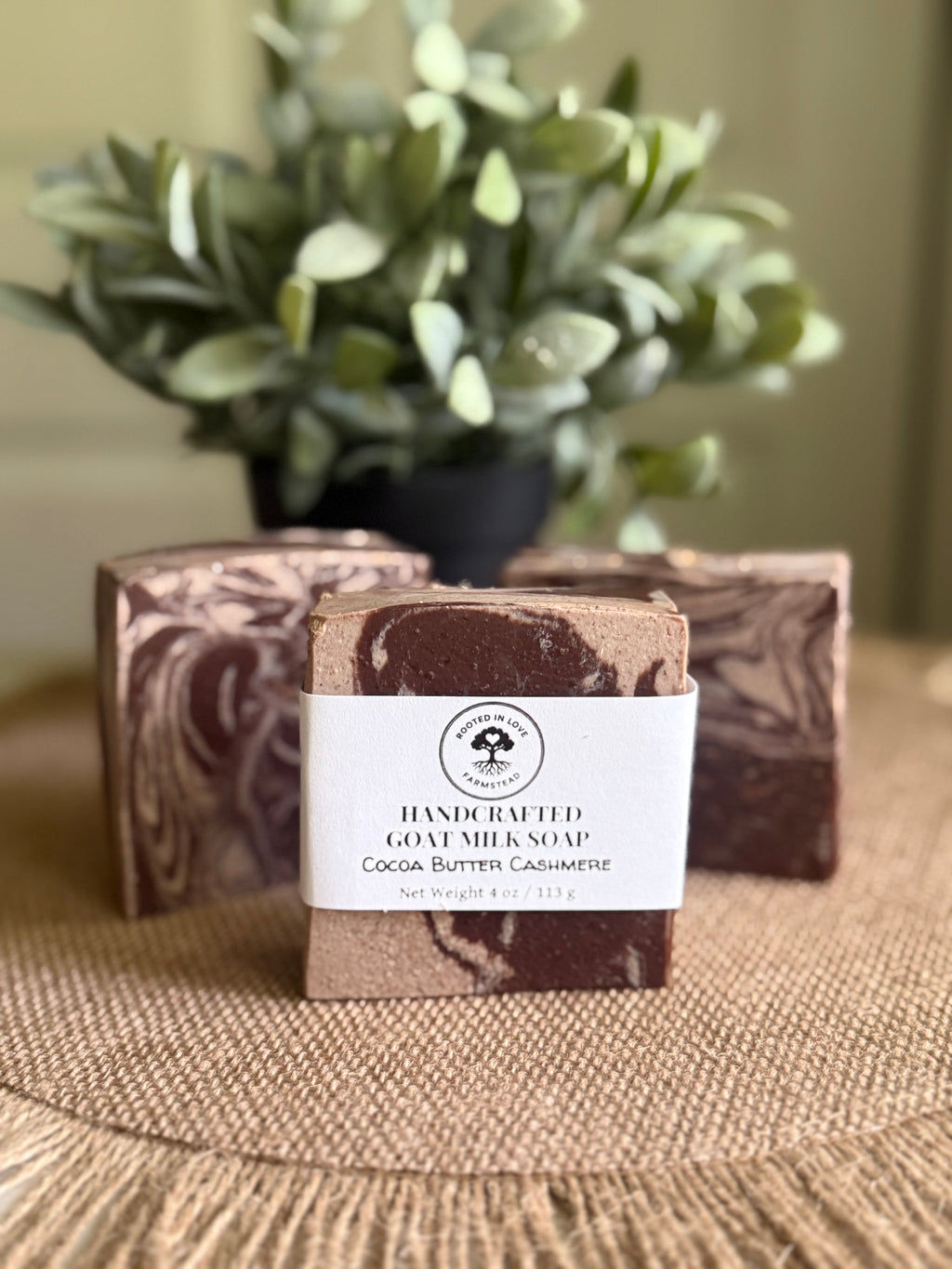 Cocoa Butter Cashmere Goat Milk Soap
