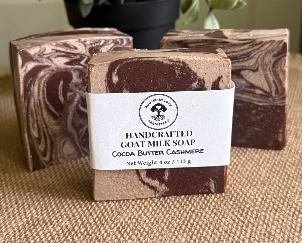 Cocoa Butter Cashmere Goat Milk Soap