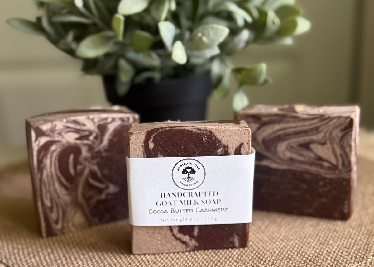 Cocoa Butter Cashmere Goat Milk Soap